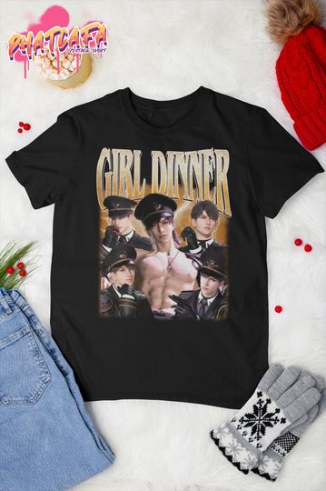 Discover Caleb Girl Dinner Vintage T-Shirt, Love and Deepspace Shirt, Anime Fans Shirt