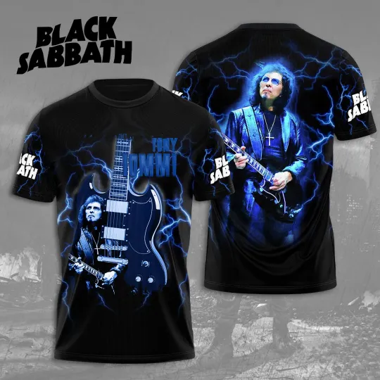 Discover Album 3D T-Shirt Tony Iommi 3D