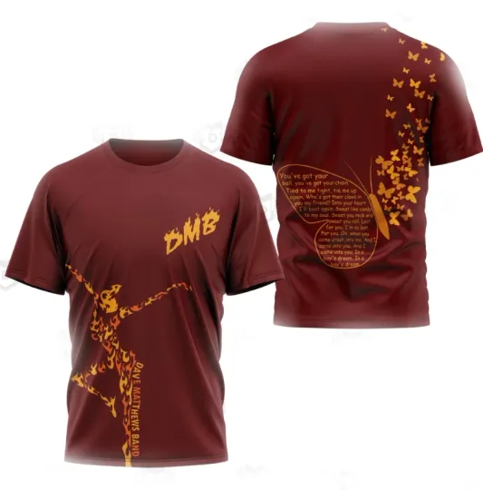 Discover 2025 Dave Matthews Band AOP 3D T-Shirt