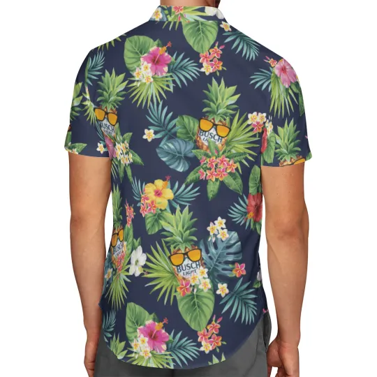 Discover Light Beer Tropical Plant Hawaiian Shirt