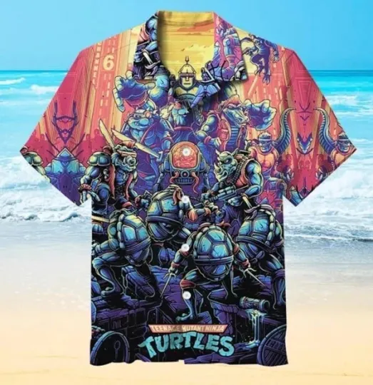 Discover Teenage Mutant Ninja Turtles Hawaiian Unisex Shirt