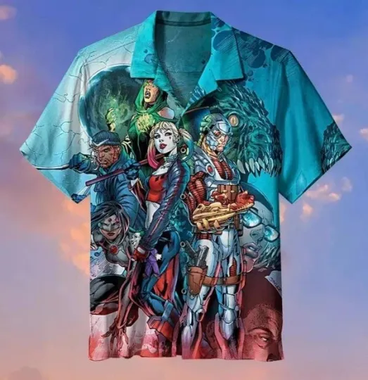 Discover Suicidee Squad Hawaiian Shirt, Summer Shirt