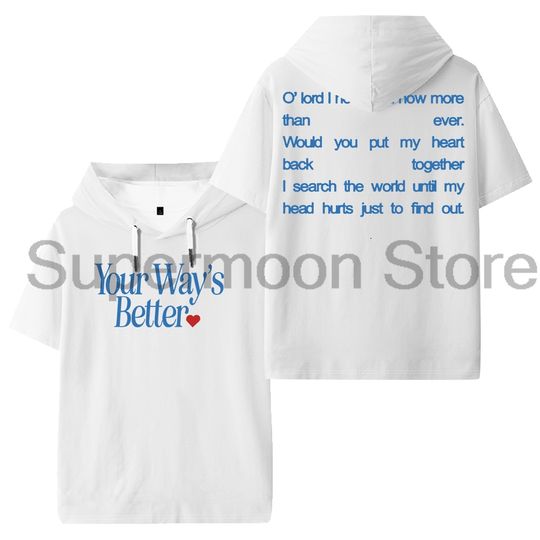 Discover Forrest Frank Your Way's Better 2025 Short Sleeve Hoodie