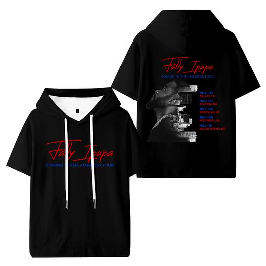 Discover Fally Ipupa Coming to The Americas Tour Short Sleeve Hoodie