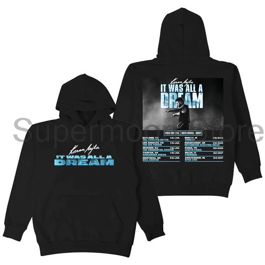Discover Karan Aujla It was All A Dream World Tour 2025 Hoodie