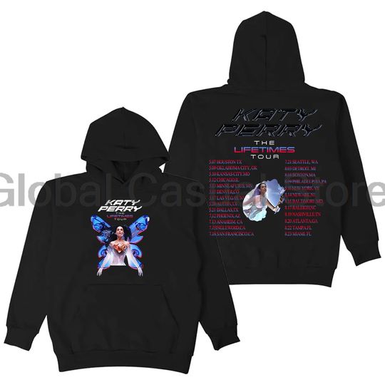Discover Katy Perry The Lifetimes Tour 2025 Hoodie