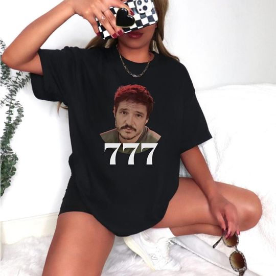 Discover Funny T-shirt, My Manifest, 777 Pedro Pascal Shirt, Gift for Fans