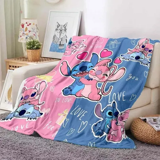 Discover Stitchh Flannel Fluffy Throw Camping Blanket