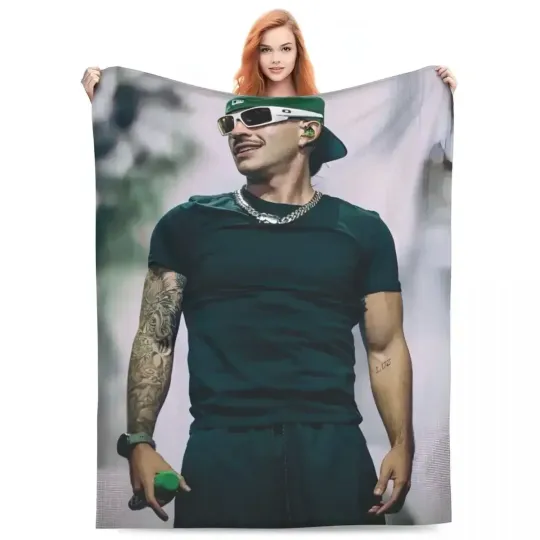 Discover Feid Ferxxo Blankets Flannel Summer Air Conditioning Singer Blanket