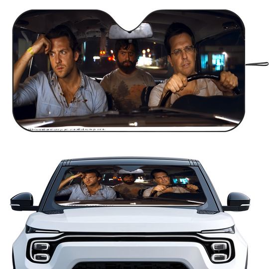 Discover The H-Hangover Car Sunshade