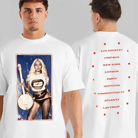 Discover Beyonce Cowboy Carter Tour 2025 Cities List Merchandise T-Shirt