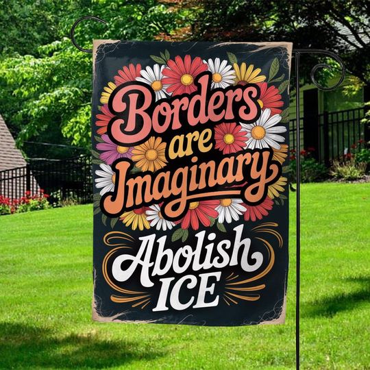Discover Abolish ICE Garden Flag, Abolish Ice Human Rights Flag