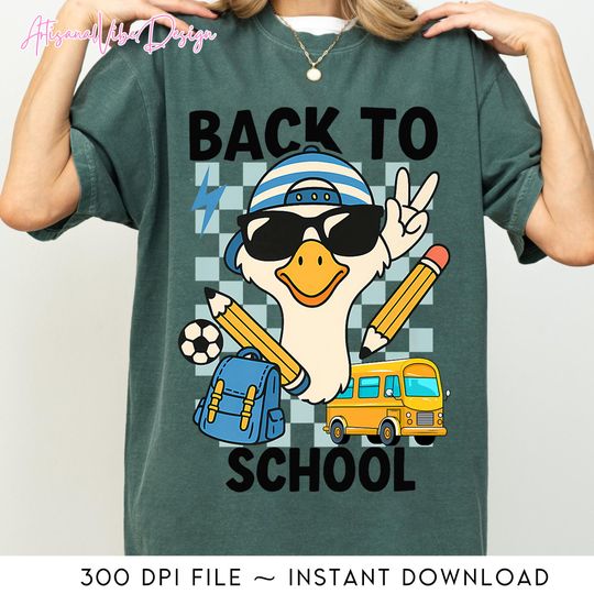 Discover Back To School Digital Shirt, Funny Goose Shirt, First Day Of School Shirt