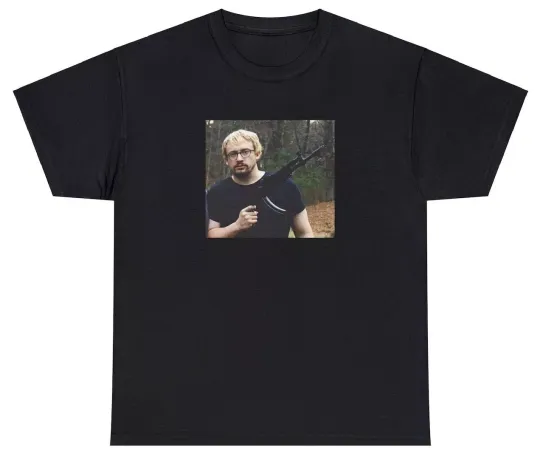 Discover Sam Hyde Shooter T Shirt Funny MDE Million Dollar Extreme World Peace 2 Meme Tee