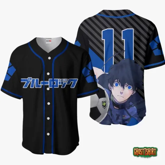 Discover Yoichi Isagi Baseball Jersey Shirts