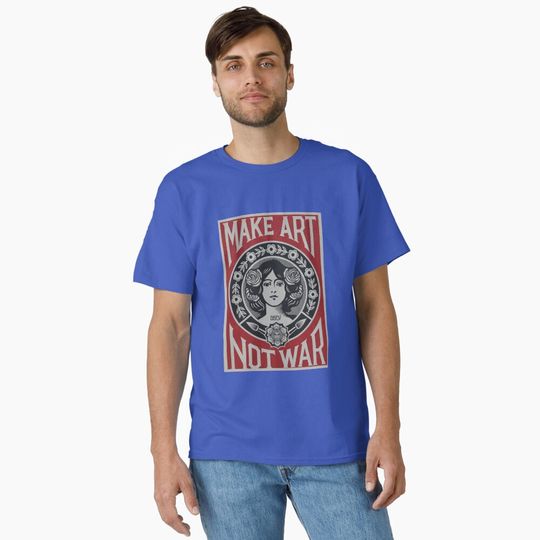 Discover MAKE ART NOT WAR Shirt