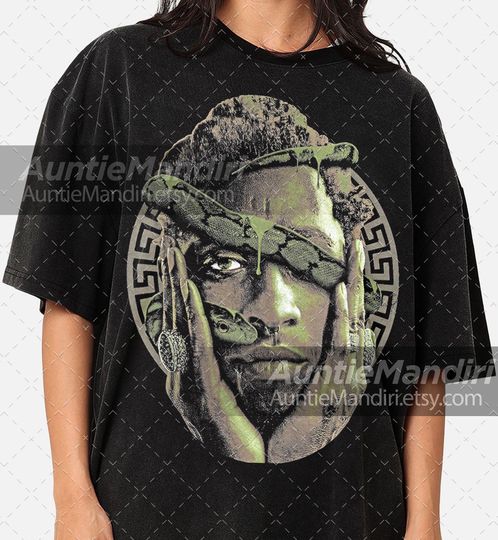 Discover Limited Young Thug Big Face T-Shirt - Unisex Softstyle Tee, Hip Hop Graphic Shirt