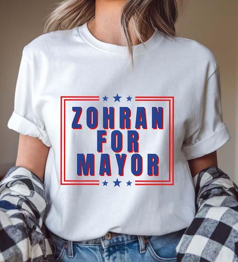 Discover Zohran Mamdani Shirt Zohran for Mayor of New York Vote Zohran