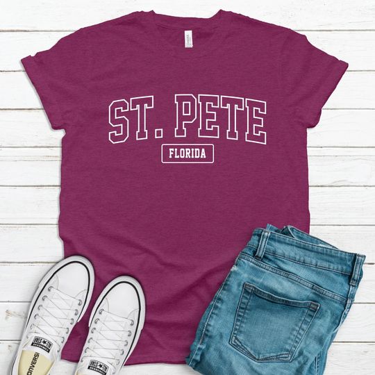 Discover St Pete Florida T-Shirt, St Petersburg FL Shirt, Florida Tee