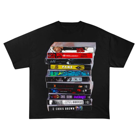 Discover Chris Brown Albums Vintage Shirt, Concert 2025 Shirt, Chris Brown Breezy Bowl XX Tee Shirt