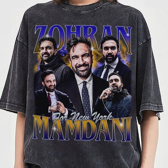 Discover Zohran For New York City Bootleg 90s Vintage Shirt