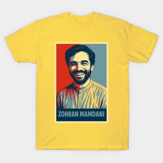 Discover Zohran Mamdani Smile - Hot Girls For Zohran - Zohran Mamdani - T-Shirt