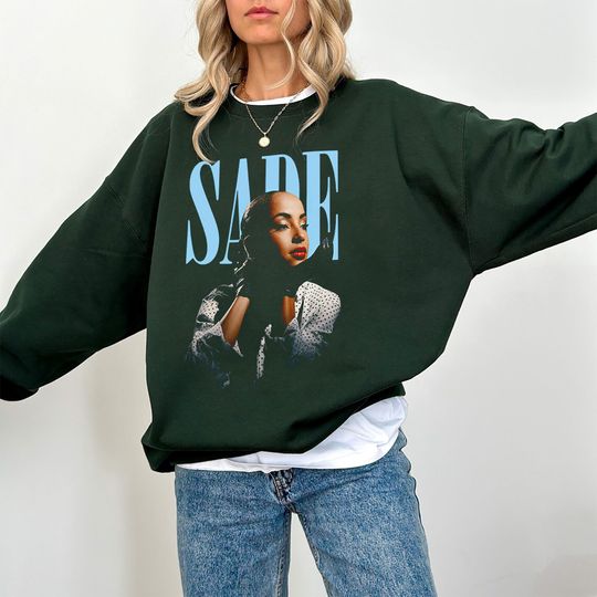Discover Sade Retro 90s Sweatshirt, Sade No Ordinary Love Vintage Sweatshirt