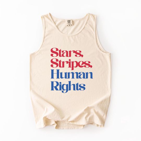 Discover Stars Stripes And Human Rights Tank Top Equal Rights 4th of July Tank Top