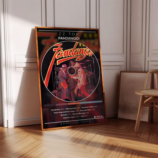 Discover ZZ Top Poster, Fandango! Poster