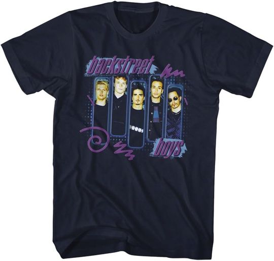 Discover American Classics Backstreet Boys Adult Short Sleeve T-Shirt 90s Music Graphic Tee