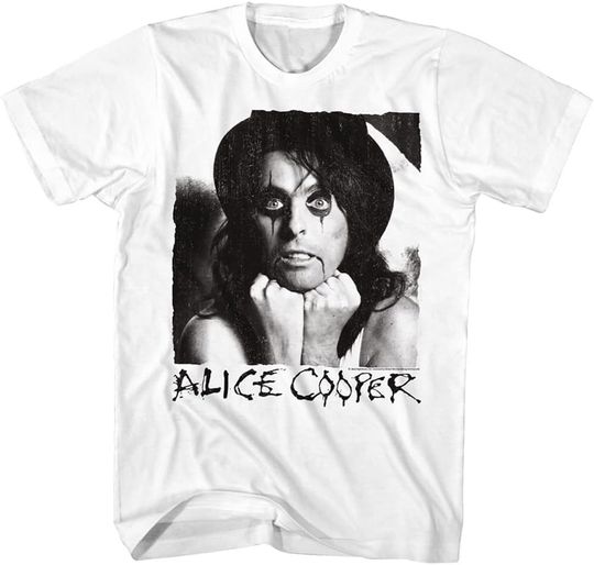 Discover Alice Cooper A Cooper Photograph Adult Short Sleeve T-Shirts Graphic Tee