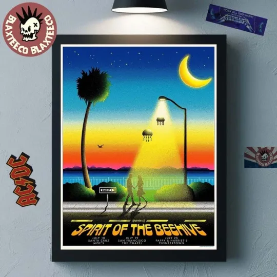 Discover Spirit Of The Beehive California July 2025 Coastline Tour Poster