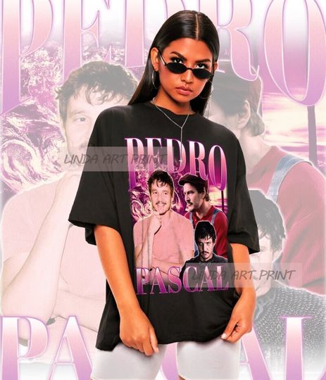 Discover Retro Pedro Pascal Shirt - Pedro Pascal Crewneck