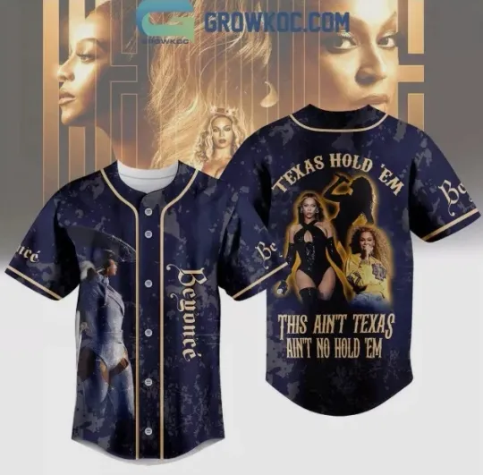 Discover Beyonce Texas No Hold Baseball Jersey 3D All Over baseball jersey, new 3d gift
