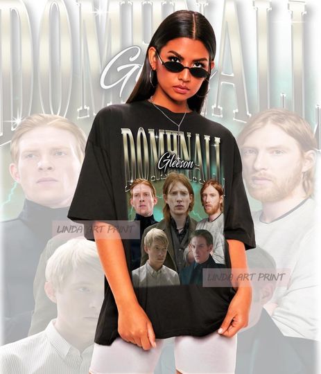 Discover Retro Domhnall Gleeson Shirt - Domhnall Gleeson Tshirt