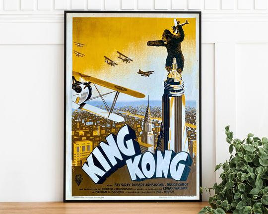 Discover Classic King Kong Movie Poster