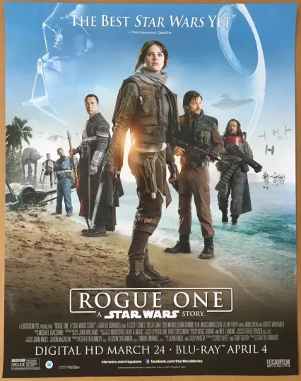Discover ROGUE ONE A Starr Warss Poster