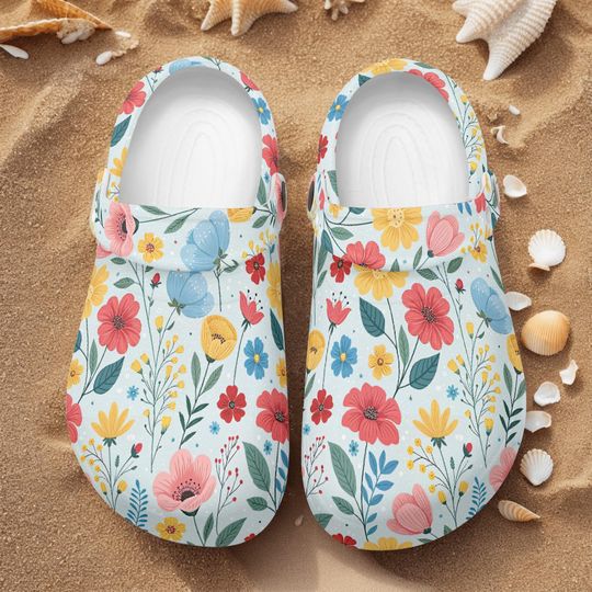 Discover Floral Nurse Clogs Womens Work Nurse Clogs