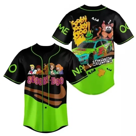 Discover Personalized Scooby Doo &amp Friends Scooby Doo Love Baseball Jersey Shirt 3D