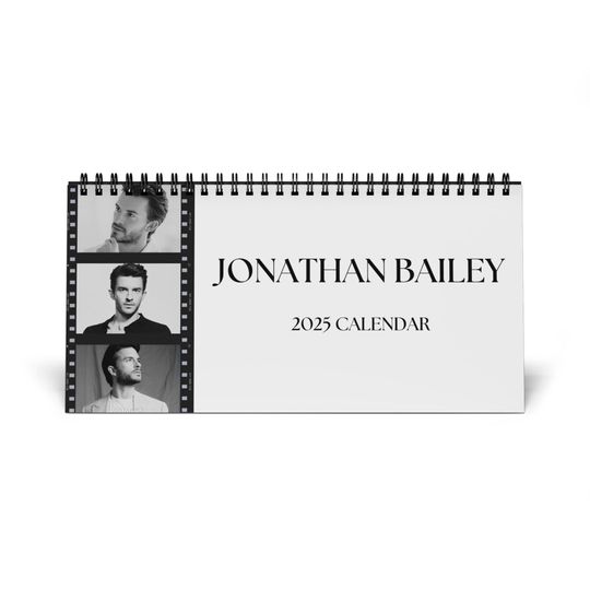 Discover Jonathan Bailey 2025 Desk Calendar Bridgerton Anthony Calendar Kate & Anthony Romance