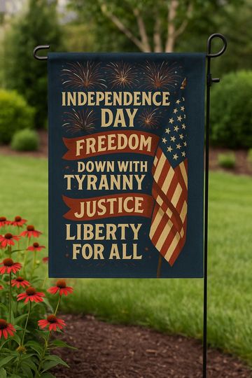 Discover Time Patriotic Independence Day Wall Art | 4th of July Digital  Garden Flag, Gift Card,USA Vintage Decor Print