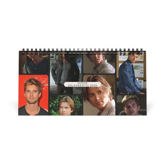 Discover 2026 Jason DiLaurentis Desktop Calendar, Pretty Little Liars Yearly Planner