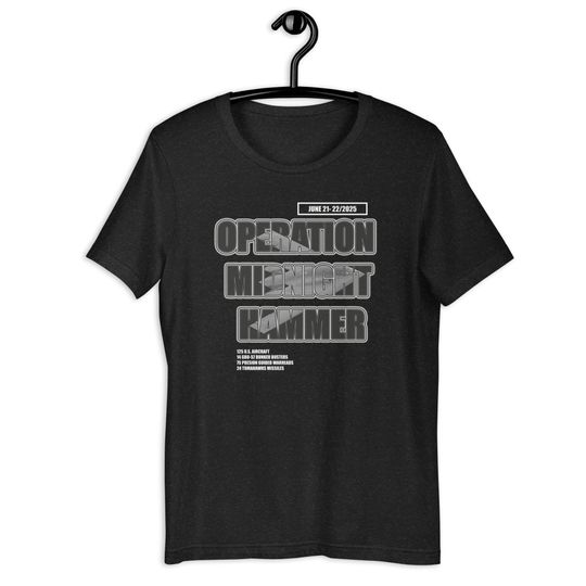 Discover Operation Midnight Hammer Unisex t-shirt