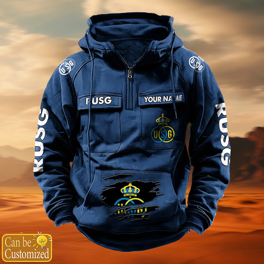 Discover Personalized RUSG 2D Cargo Hoodie, RUSG Printed Cargo Hoodie