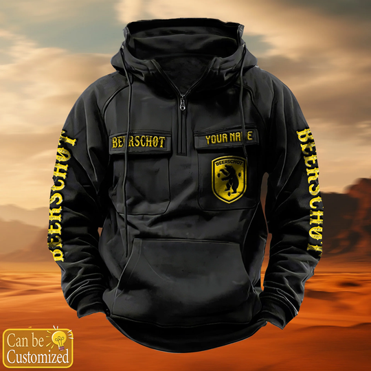Discover Personalized Beerschot 2D Cargo Hoodie, Beerschot Printed Cargo Hoodie