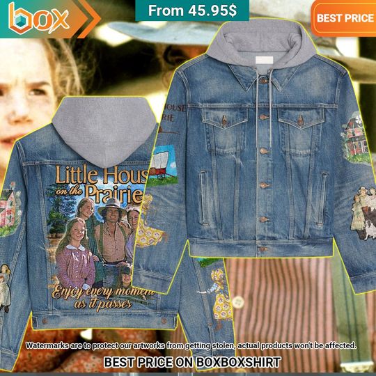 Discover little-house-on-the-prairie-enjoy-every-moment-as-it-passes-denim-jacket-4-368 Denim Jacket