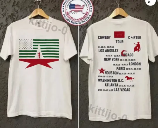 Discover London Exclusive Beyonce Cowboy Carter Tour 2025 T-Shirt