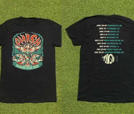 Discover Phish Summer Tour 2025 Tour Dates Shirt