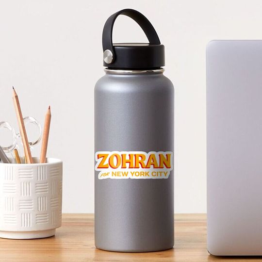 Discover Zohran for New York City Sticker