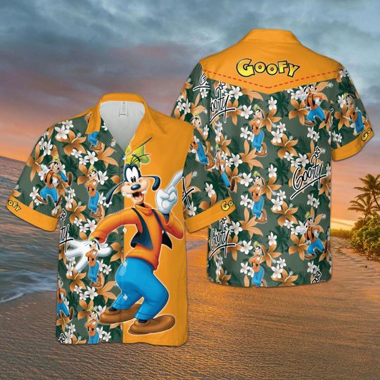 Discover goofyy Hawaiian Shirt, Summer Vacation Aloha Shirt, Disneyyy Beach Shirt